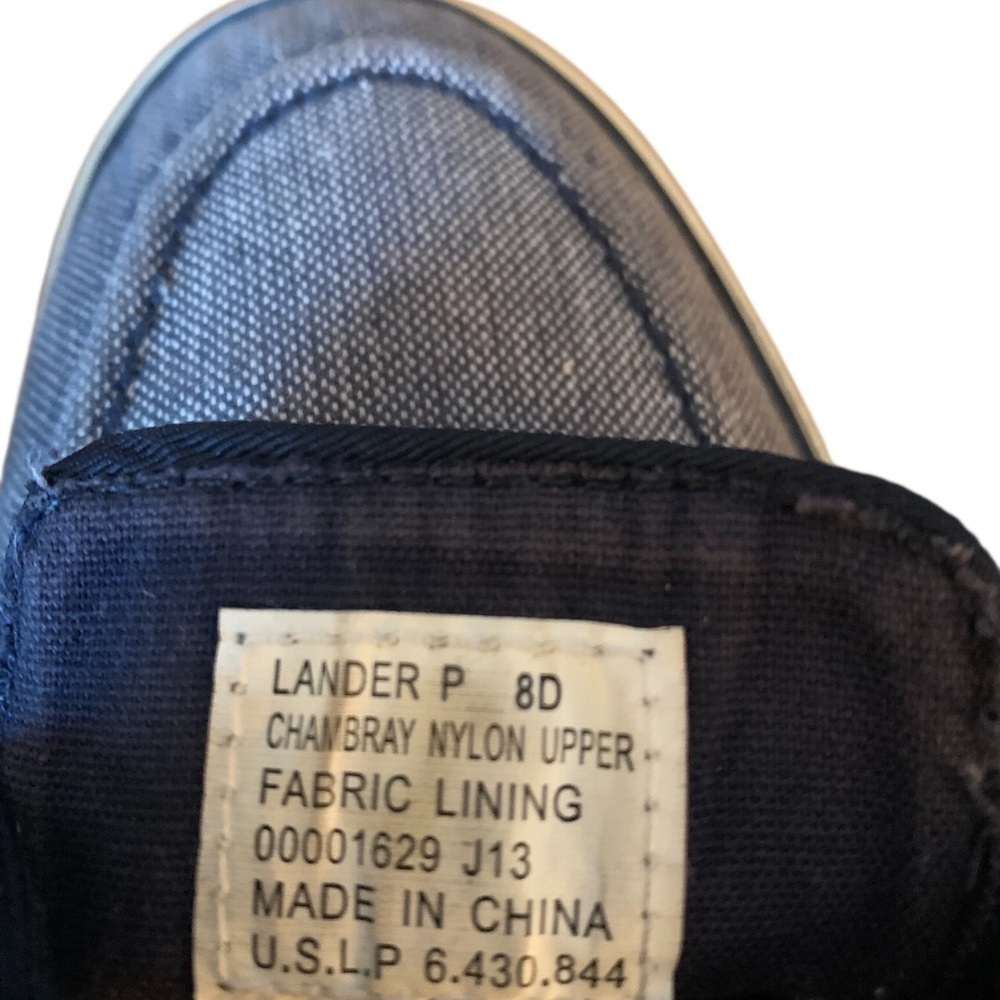 Polo Men’s Shoes Casual Sneakers Blue Gray White - Picture 9 of 10